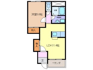 大里駅 徒歩22分 1階の物件間取画像